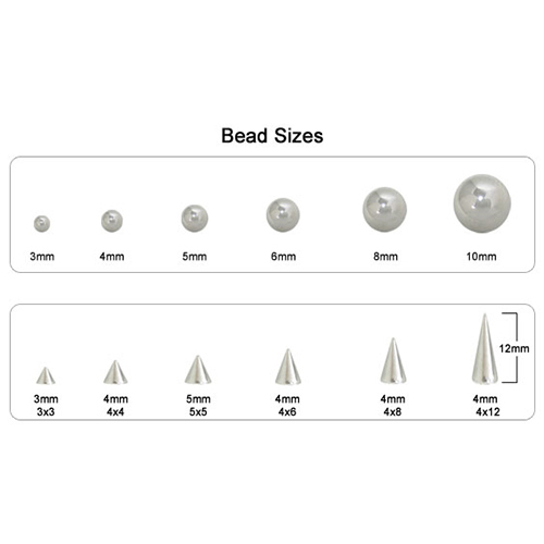Nose Screw Polish Titanium with Press Fit Gem 18G 2mm - Picture 2 of 5