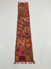 Vintage Traditional Mexican Hand Embroidered Floral Table Runner 88x16 inches