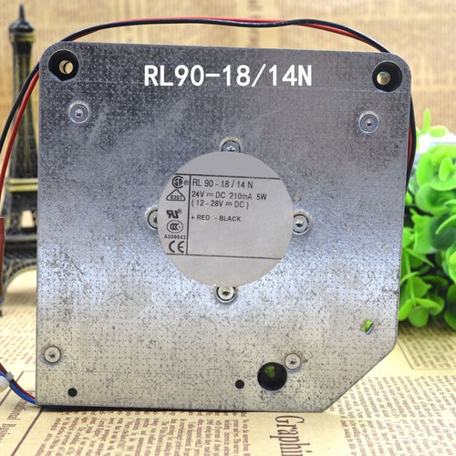 Used and tested ebmpaps RL90-18/14N 24V 210MA 5W 120*120*37mm Axial flow fan - 第 4/7 張圖片