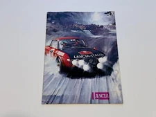 MUNARI LANCIA FULVIA HP 1972 RALLY MONTECARLO ORIGINAL BROCHURE printed 1972