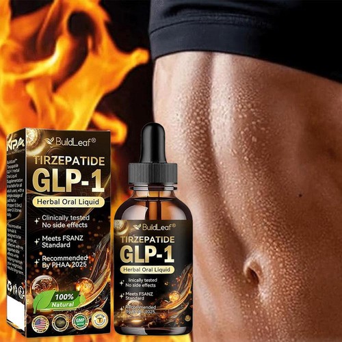 Buildleaf Tirzepatide GLP-1 Herbal Oral Liquid Weight Loss Drops 30ML - Picture 4 of 9