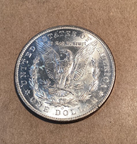 1904-O Morgan Silver Dollar Uncirculated BU+ - Picture 8 of 8