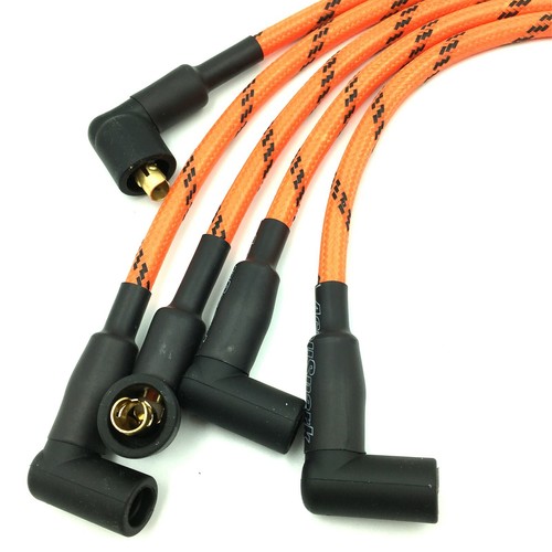 Set tappo piombo e candela MGB tessuto intrecciato classico 8 mm HT per Lucas 25D4 - Foto 2 di 12