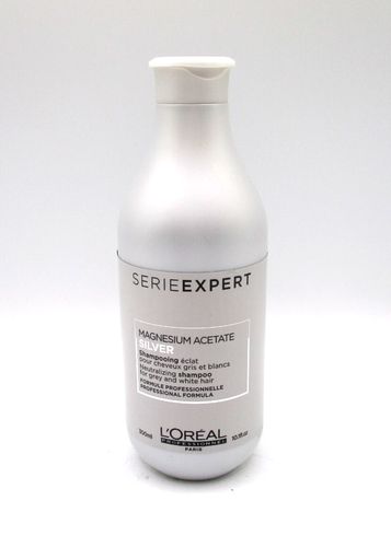 Loreal Serie Expert Magnesium Acetate Silver Shampoo ~ 10.1 oz / 300 ml ~