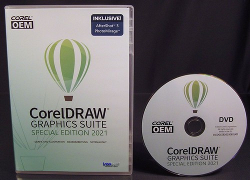 Corel Draw Graphics Suite SE 2021 Vollversion Box + DVD, Cliparts, Schritfen NEU - Bild 2 von 12