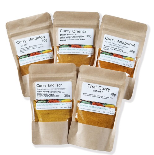 Curry Probier- und Geschenkset-1 Gewürzkontor München - Bild 1 von 6