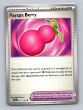 1x Payapa Berry #141 Pokemon Stellar Crown - Pokemon NM