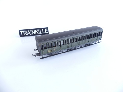 SMCF VOITURE VOYAGEURS 3 ESSIEUX 2E CL A PORTIERES LATERALES - Picture 1 of 7