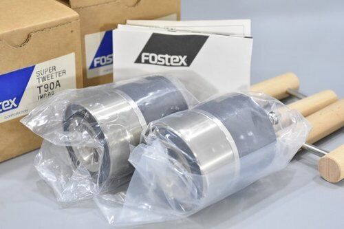 FOSTEX T90A Horn Super Tweeter sound Speaker ALNICO High-End Ring Radiator 800g - Picture 1 of 10