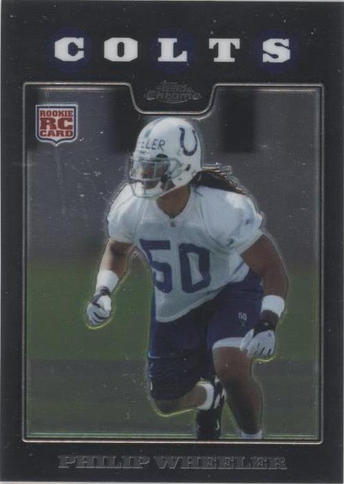 2008 Topps Chrome Philip Wheeler #TC249 - 1 of 2