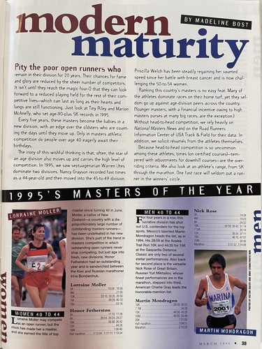 1996 Running Times Magazine March Shoe Issue, Nike ad - Picture 7 of 24