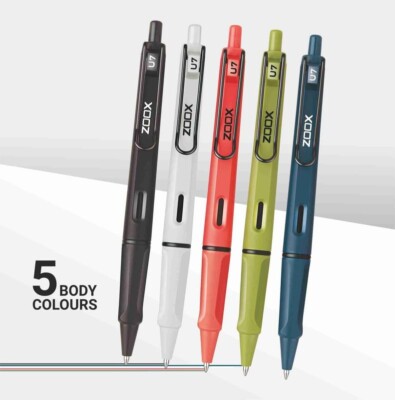 sale❗️ファイセン Amazon.com: FLAIR Zoox F7 0.7mm Retractable Roller Gel Pen