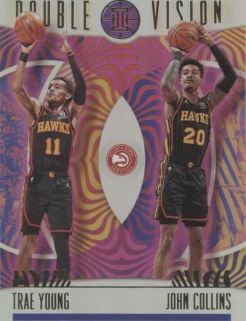 2020-21 Panini Illusions - Trae Young/John Collins #19 - 1 of 1