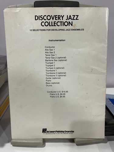 Discovery Jazz Collection Tenor Sax 2 Hal Leonard Part Book Jazz Ensemble - Bild 6 von 7