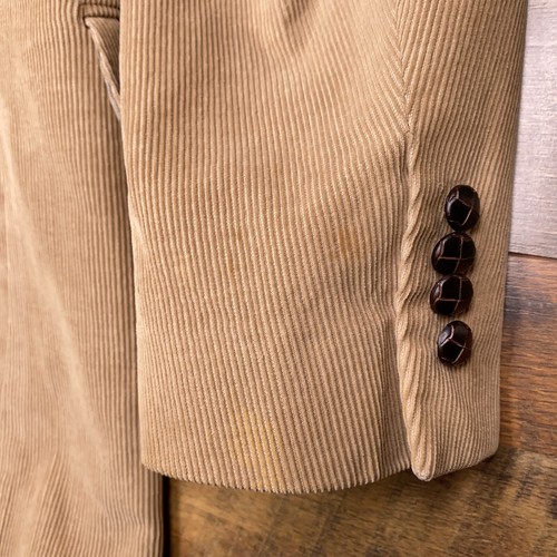 Dockers Corduroy Sport Coat 42 Long Tan Blazer - Picture 14 of 19