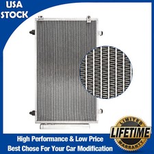 73299 AC A/C Condenser with Receiver Drier For 2005-2008 Toyota Corolla Matrix