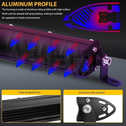 LED Work Light Bar Flood Spot Combo Driving Lamp Offroad Car Truck SUV 12V 24V - Picture 199 of 230