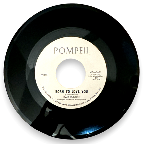 Dale McBride – Country Boy / Born To Love You (45 PROMO)(MINT NEW) - Imagen 3 de 6