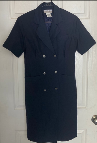 US Airlines Stewardess Flugbegleiter Uniform Vintage