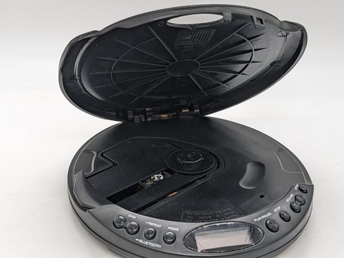 FAULTY ION Audio CD GO retro CD player 3.5mm headphones Bluetooth READ DESCRIP - Picture 10 of 13