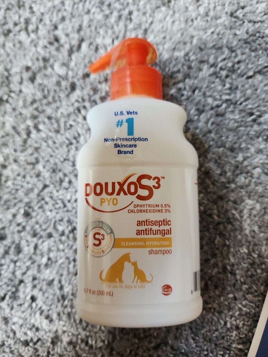 Douxo S3 PYO Medicated Antifungal Cleansing Shampoo For Dogs 6.7oz eBay