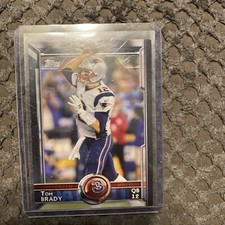2015 Topps Football Card # 351 Tom Brady