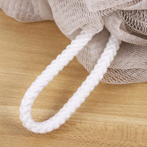 Bath Sponge Shower Loofahs 60g Mesh Pouf Bath Scrunchies-- Pack of 4 - Picture 4 of 8