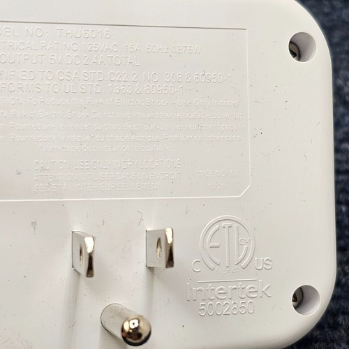 Cruise Power Strip No Surge Protector With 2 Usb Outlets Cruise Essentials NIB - Bild 6 von 8