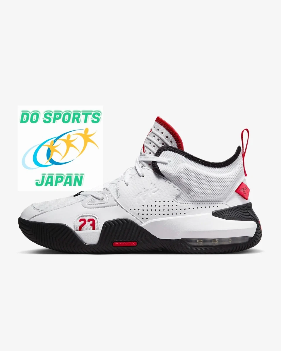 NIKE Jordan Stay Loyal2 DQ8401-106 White/University Red/Black Men Sneakers Shoes