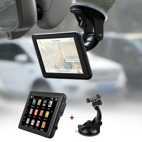 8GB Sat Nav Car Truck 5'' Portable GPS Navigation Touch Screen Free UK & EU Maps - Picture 2 of 12