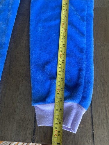 Disney Eeyore One Pc Sleepwear Costume Winnie The Pooh Fleece Women Sz M (8-10) - Picture 11 of 13