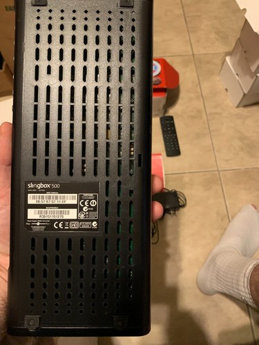 SLINGBOX SB500 Digital HD Media Streamer w/ Remote, Manuals, Cables in Box - Picture 3 of 3