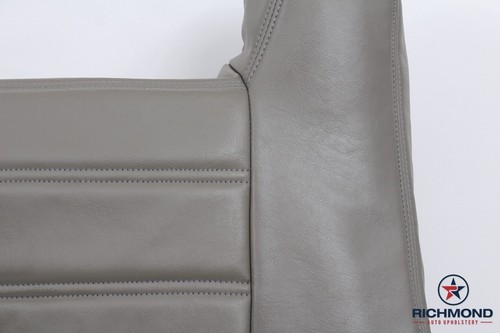 03 04 05 06 Hummer H2 - Cubierta de asiento de cuero de repuesto para respaldo inclinado del lado del conductor gris - Imagen 2 de 12