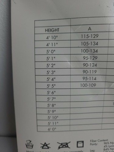 ROUND THE CLOCK tanga pantyhose Silky Lycra sheer  Style 61 FRENCH NAVY Size A  - Picture 5 of 7