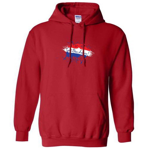 God Bless America Red White and Blue Mens and Kids Graphic Hoodies - Bild 28 von 35