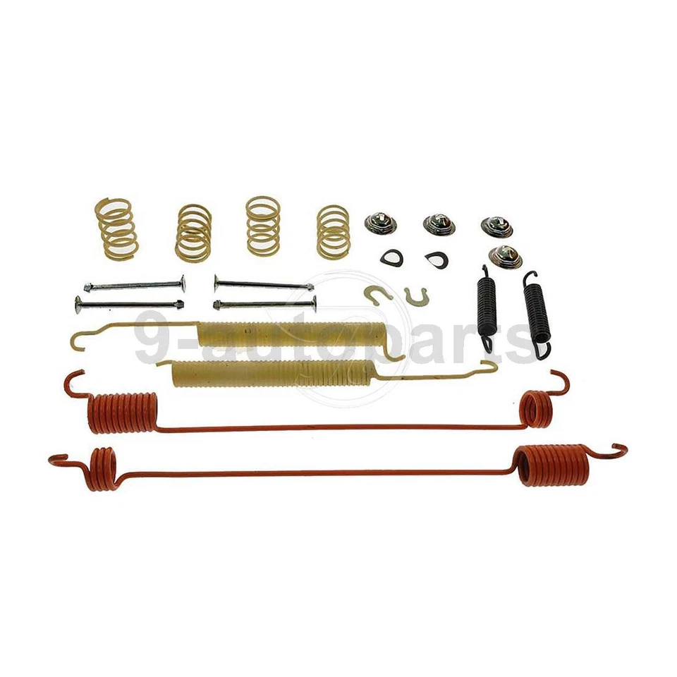 Kit de tambores y zapatas de freno trasero y herrajes para Infiniti QX4 1999-2003 Foto 3 de 4