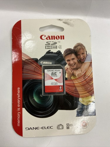 Dane-Elec 4GB SDHC Memory Card Class 4 - New! - Picture 1 of 3