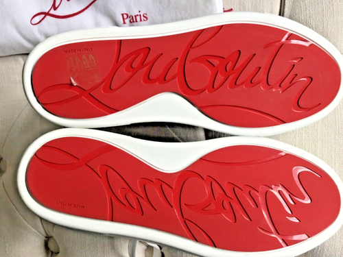 Christian Louboutin Leopard Print 1220093 BW1F Women's Sneakers 38.5 / US 8 1/2 - Picture 10 of 17