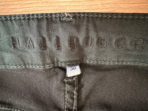 Hallhuber Dark Bottle Green Skinny Slim Leg Jeans UK 10 Inside Leg 29" - Picture 6 of 8