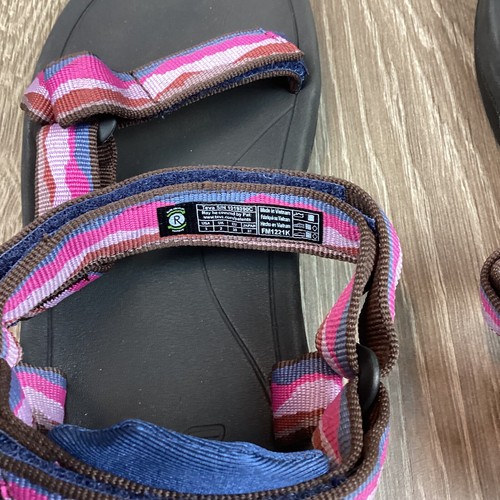 Sandali sportivi Teva Hurricane XLT2 Vista blu indaco ragazze 3 bambini grandi nuovi - Foto 13 di 14