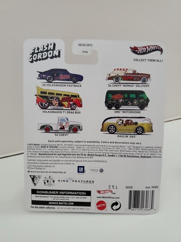 Hot Wheels 2013 Pop Culture King Features Full Complete Set of 6 Flash Gordon - Picture 7 of 13