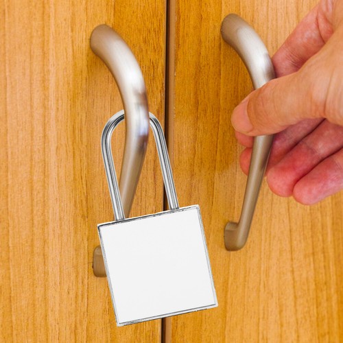 Thermalübertragung Vorhängeschloss Kleine Schlösser Mit Schlüsseln - Bild 4 von 12