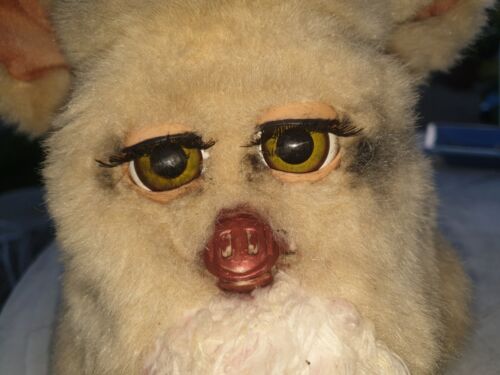 Rare furby 2005 eyes yellow tiger electronics hasbro ref 59294 - Afbeelding 5 van 18