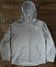 Boy  s Jacket XL Youth Hurley Zip Up Gray