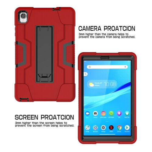 Per Lenovo Tab M8 FHD TB-8705F custodia cavalletto ibrido resistente bambini fuoco - Foto 28 di 32
