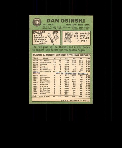 1967 Topps Baseball Cards #11 thru #609 Hi Numbers U Pick RESTOCKED 7/18/25 - Picture 366 of 416