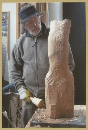 André Eijberg (1929-2012) - Sculpteur & céramiste belge - Carte signée + Photo - Picture 3 of 3
