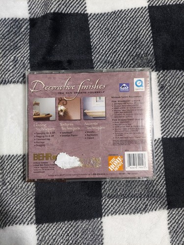 Behr Premium Plus With Style Faux Finishing Techniques CD-ROM Decorate Paint DIY - Picture 2 of 2