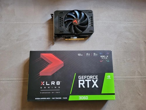Scheda Grafica PNY GeForce RTX 3060 XLR8 REVEL EPIC 12 GB GDDR6 8K Ultra HD - Foto 1 di 5