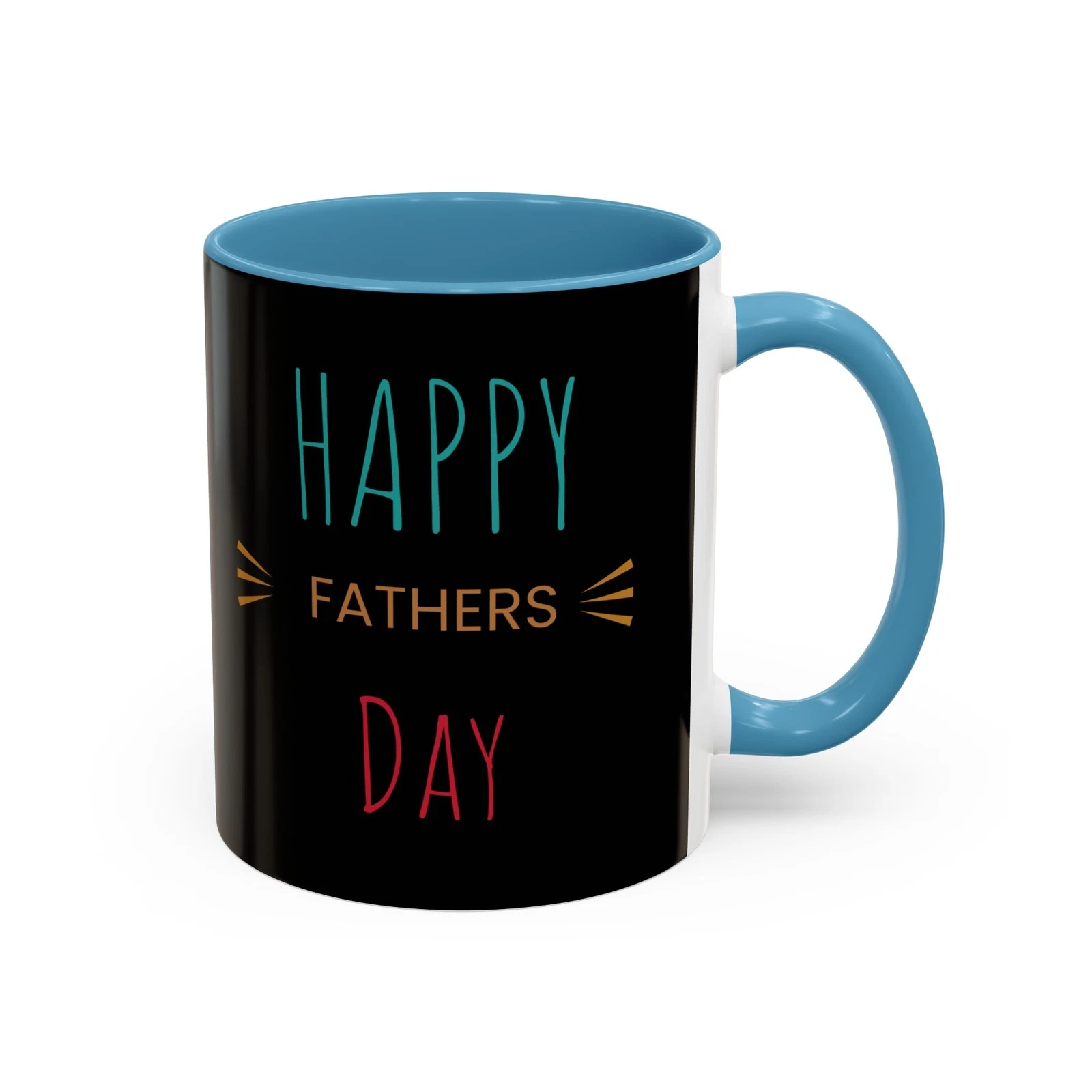 Happy father's day, Perfect gift, Accent Coffee Mug